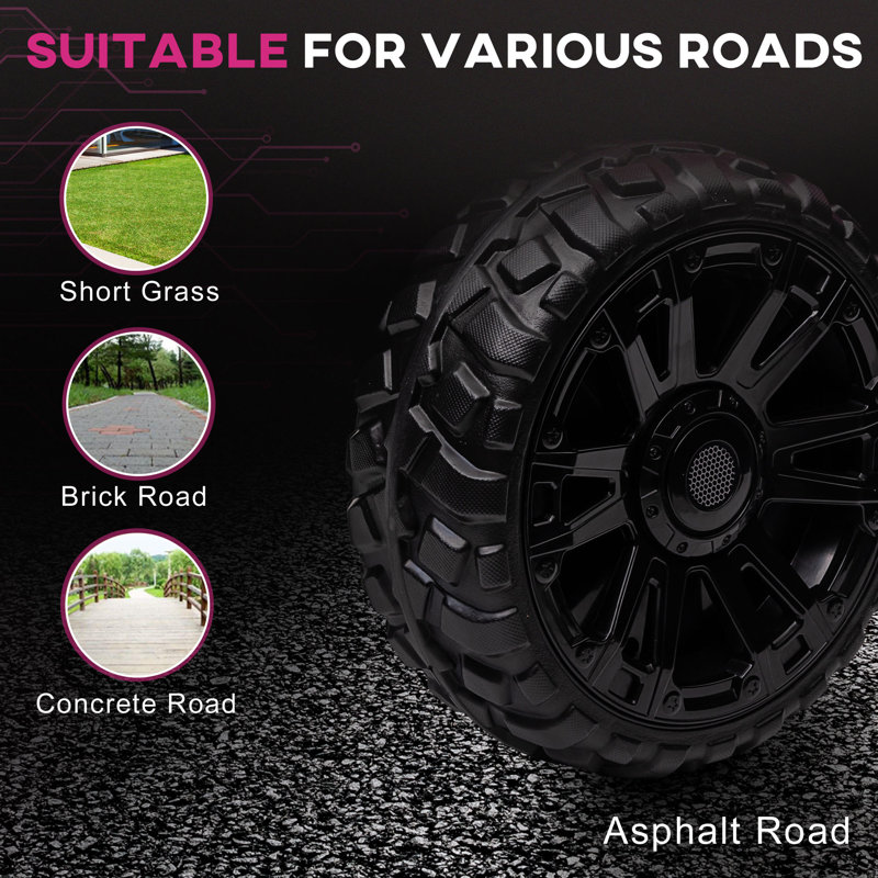 thumbnail image 2 of Rubber Tire For Kid'S Electric Car, Children'S Vehicle Pneumatic Wheels (1.0cm 8inch 2 of 14